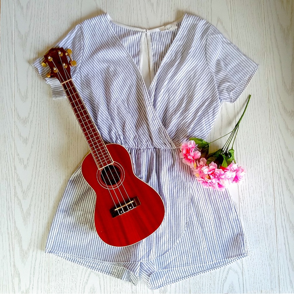 Le Kate striped romper